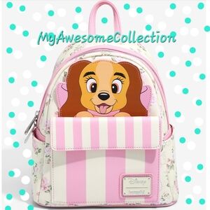 Disney Kids Backpack - Pink and White